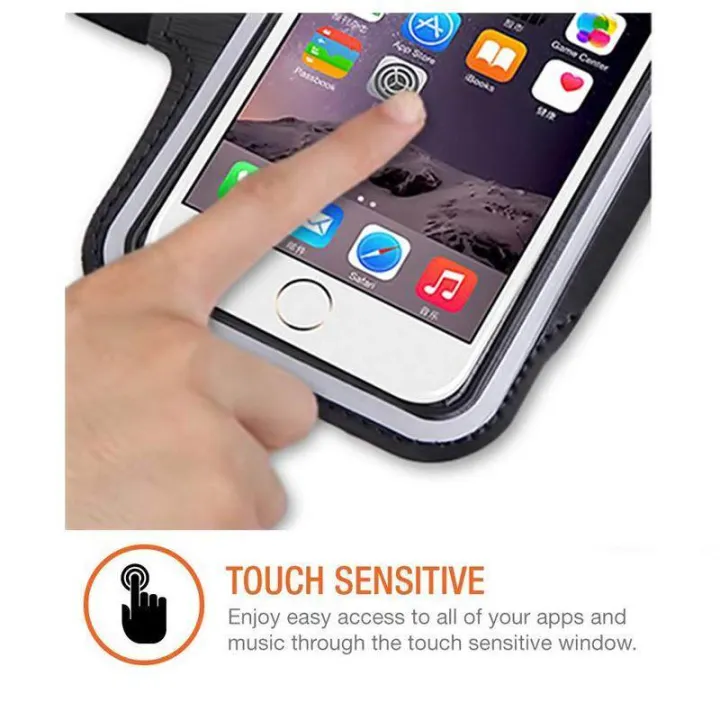 Armband%20for%20Phone%20Running%20Armband%20Fits%20Gym%20Workout,Water%20Resistant%20Cell%20Phone%20Holder%20Case%20with%20Fingerprint%20ID%20Access,Keys%20Holder%20Adjustable%20Band%20-%20Image%203