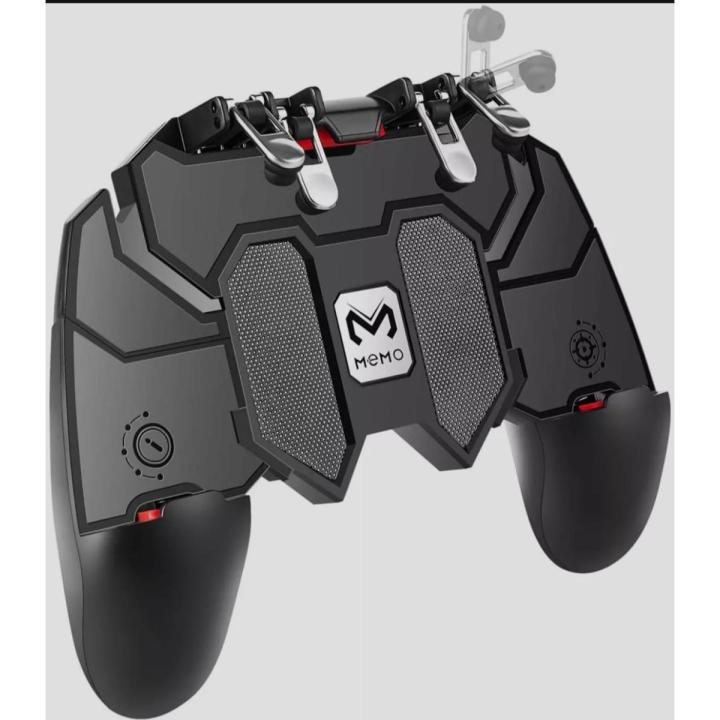 AK66 Mobile Game Controller Trigger Six Finger All-in-one Joystick ...
