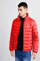 ELO - MA8 Men's Logo Printed Long Sleeve Puffer Jacket for Men. 