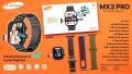 X-Inova MX3 Pro 5G Smart Watch Amoled Display 4/64 GB Face Unlock 3 Straps Wifi + Android Series 10. 