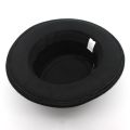 Fedoras Hats Men's Vintage Felt Wide Brim Bucket Hats Man Fedora Hats. 
