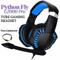 PYTHON-FLY Gaming Headset, Gaming Headphone with 7.1 Surround Sound Stereo, Xbox One Headset with Noise Canceling Mic & LED Light, Compatible with PC, PS4, PS5, Nintendo Switch. 