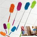 extendable Feather Duster Telescopic Retractable Pole Handle Magic electrostatic Microfiber Bendable Head telescoping Fan Wall Washable dusters for Cleaning. 