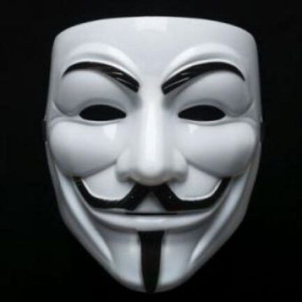 V For Vendetta Mask Anonymous Guy Resin Mask For Parties