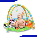 Baby Play Mat with Hanging Toys - Play mat-Play mat for kids-Indoor games baby - Baby Play gym Mat with Hanging Toys. 