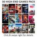 Any 30 Games Pack For PC (Google Drive/ Mediafire). 