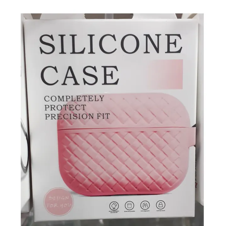 AirPods Pro Silicone Case with Weave Pattern – Protective & Stylish ...