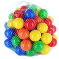 Plastic Balls for Kids Without Edges (Multicolor) - 50 Pcs. 