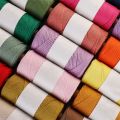 160g/Roll Lace Crochet Yarn Cotton Linen Thread Coarse Linen Thread Round Strand Hollow Cotton Yarn Thick DIY Hat Hand-woven. 