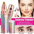 Eyebrow 2 IN 1 Hair Remover Stylish &  Rechargeable Facial Hair Trimmer for Women Painless, Portable &  Epilator for Women with LED Light. 