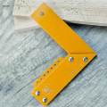 15cm Ruler Woodworking Measurements Ruler Layout Tool Equipment Carpentry Framing Square for Engineer Machinists Marking Building. 
