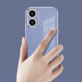 For OPPO A76 Back Cover + Wrist Strap Luxury Shiny Plating Square Shockproof Bumper Camera Lens Protection Soft TPU Silicone Phone Case. 
