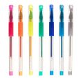Glitter Gel Pen - Set of 7 multicolor Pens for Art & Craft, Permanent Gel Pen for Bling Writing, Highlight Glittering Gloss Wet Shine Effect for Painting. 