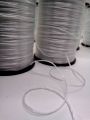 Pack of 1, White Stretchy Elastic Cord Thread for Jewelry Making Beading Bracelet (40 Yards ). 