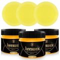 Pack of 3 Polishan Beeswax Furniture Polish 85g - Wood Furniture Cleaning Wood Wax. 