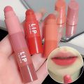 4 In 1 Beautiful Nude Matte Lipstick Pen Velvet Tint Waterproof Long Lasting Non-stick Cup Crayons Lipsticks Makeup Cosmetic Kit. 