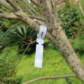 400 Pcs Plastic Plant Labels Wrap Around Tree Tags  Adjustable Nursery Garden Labels Plant Tags with Large Writing Surface  White. 