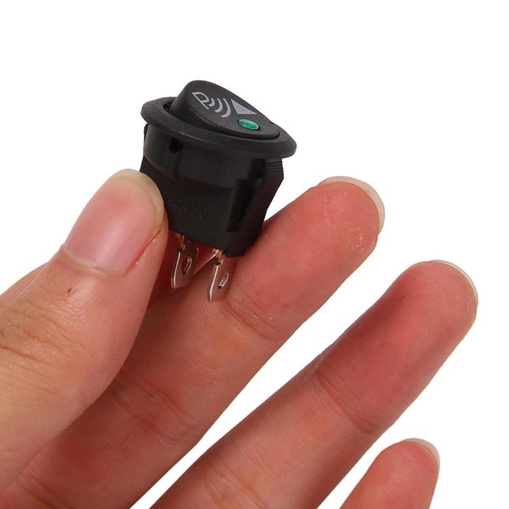 4X Round 3 Pin Rocker / Parking Off Switch Front Rear Walking Sensor ...