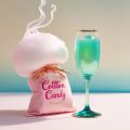 Cotton candy Glitter Bomb Shimmer for Drinks - Pack of 5. 