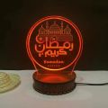 Dotz Brand Ramadan Kareem 3d illusion Lamp, Room Decoration Items, Lamps for Bedroom, Decoration Pieces for Room, Home Décor. 
