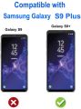 Samsung Galaxy S9 Plus - Soft Shock Proof Jelly Back Cover - Soft Silicone Transparent case Full Edge Cover for S9 Plus. 