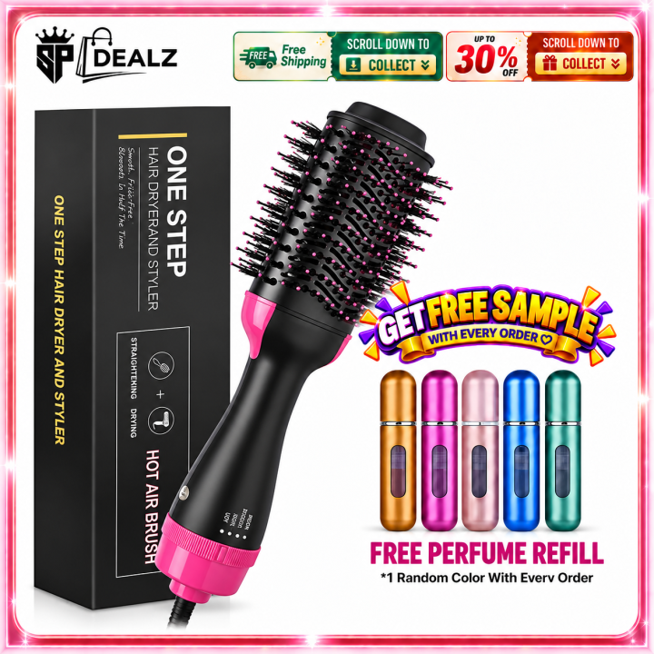 SP%20Dealz%20Hair%20Dryer%20Brush%203-in-1%20Hot%20Air%20Brush%20Hair%20Styling%20Machine%20Brush%20for%20Women%20Fast%20Drying%20Styling%20Straightening%20Curling%20Hair%20Brush%20Set%20Suitable%20for%20All%20Hair%20Types%20hot%20air%20brush%20blow%20dry%20brush%20round%20hot%20-%20Image%202
