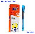 New Max BallPoint Pen , Ball Pen , Pack of 10 Ball Point Pen. 
