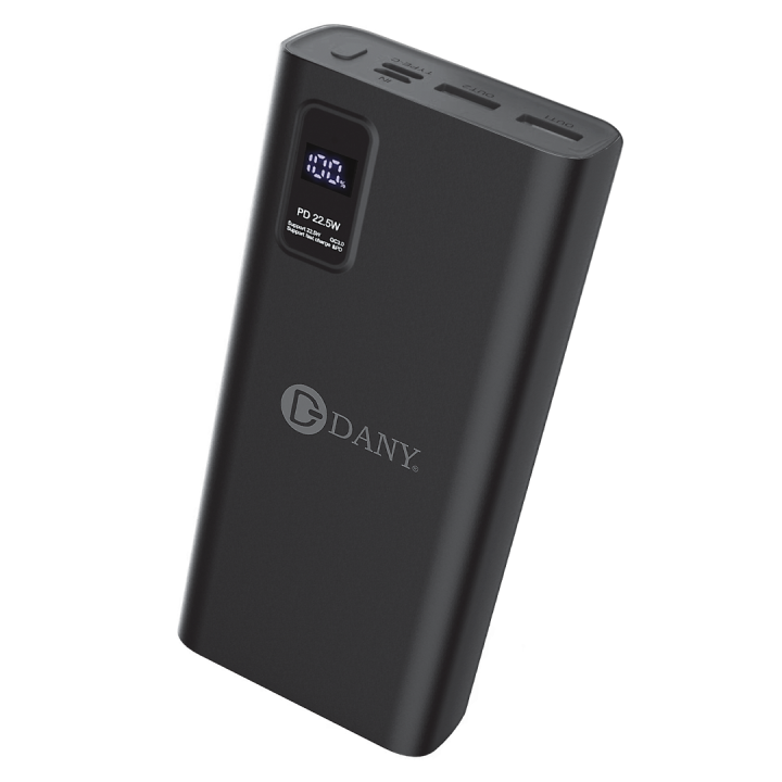 Dany Power bank, Titan T-100 20,000 mAh powerbank with dual USB output ports, 1 Year Brand Warranty