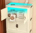 3 Layer Folding Storage Wardrobe ABS Plastic With Wheels. 