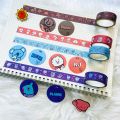 Kpop Star Team Bangtan Boys BT21 Washi Tape Stickers Craft Masking Tape Scrapbook Sticker Fans Korean Stationery. 