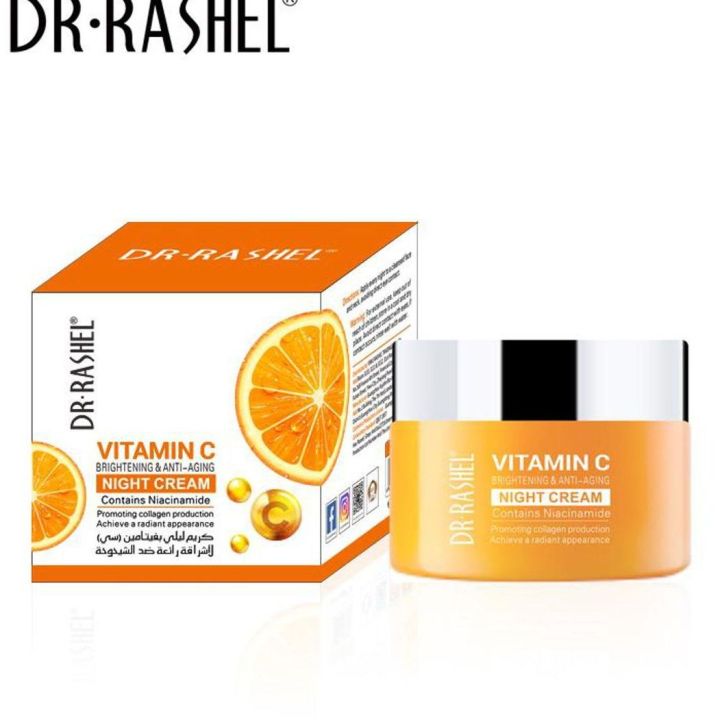 Dr Rashel Vitamin C Brightening Anti-Aging Night Cream (Original) Drl-1511