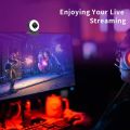 Angetube Streaming Webcam 1080P with Ring Light HD Web Camera with Digital Zoom Autofocus for Computer PC Laptop Mac 962 USB Web Cam for Gaming Xbox Google Meet. 