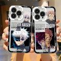 Phone Case For OPPO Reno 11 11F 2F 2Z 5 6 5Z 6Z 7Z 8Z 8 8T 10 Pro Plus Realme 8i A95 F21 PRO Back Cover Jujutsu Kaisen Gojo Satoru Itadori Yuji Ryomen Sukuna Trend Brand Japan Anime Clear Transparent Cartoon TPU Shockproof Casing. 