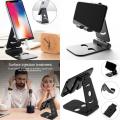 Adjustable Folding Stand for Mobile/Tablet - Multi-Angle, Portable. 
