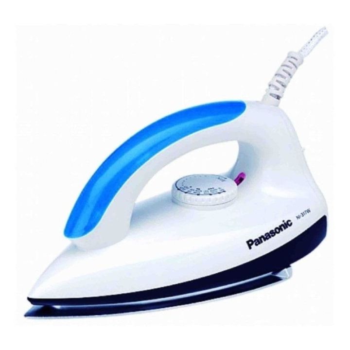 PANASONIC IRON NI-317T IRON (1000W, 0.9KG)-NON-STICK NI-317TASK-Dry Iron-(100% Original)-Made in MALAYSIA-1 Year Official Warranty