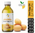 Desi Egg Oil (Edible) - 20 ml - Egg Yolk Oil Beza Murg Oil (روغن بیضہ مرغ) Oil 100% Pure & Organic & Unrefined. 