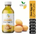 Desi Egg Oil (Edible) - 20 ml - Egg Yolk Oil Beza Murg Oil (روغن بیضہ مرغ) Oil 100% Pure & Organic & Unrefined. 