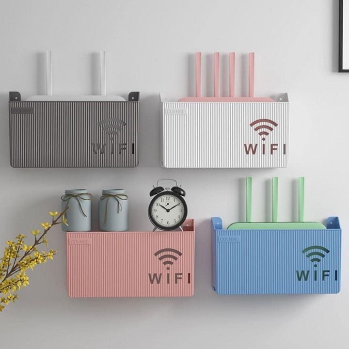 Wall-mounted%20router%20box%20Office%20Media%20Decor%20Console%20Wifi%20Wifi%20box%20Wireless%20storage%20boxes%20Rack%20Bracket%20Hangings%20Wall%20Shelf%20-%20Image%203
