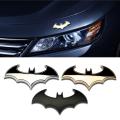 Metal Badge Batman 3D Auto Car Motorcycle Logo - Gold Batman Logo Car monogram. 