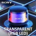 [Ready stock free shipping cod] S16 original Sony Bluetooth speaker high definition stereo outdoor high low bass long battery music meter low bass. 