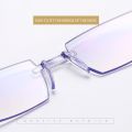 【FUN LIVE】 Iboode +1.0 +1.5 +2.0 +2.5 +3.0 +4.0 Rimless Reading Glasses Classic Anti Blue Light Prescription Optical Far Eyeglass Women Men. 