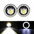 12V 2PCS LED Fog Light Round Angel Eye Halo For Any Cars SUV Or Trucks. 