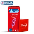 Durex Condoms Thin Feel 12 Pieces. 