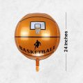 Basket Ball Foil Balloons 5  Pcs Set For Birthday Party Decor. 