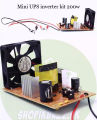 Mini UPS Kit Inverter 200watt - 12-Volt to 220-Volt| Shopikbuzz. 