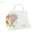 Transparent Flower Gift Florist Packing Bag with Handle Fashion Gift Case Portable. 