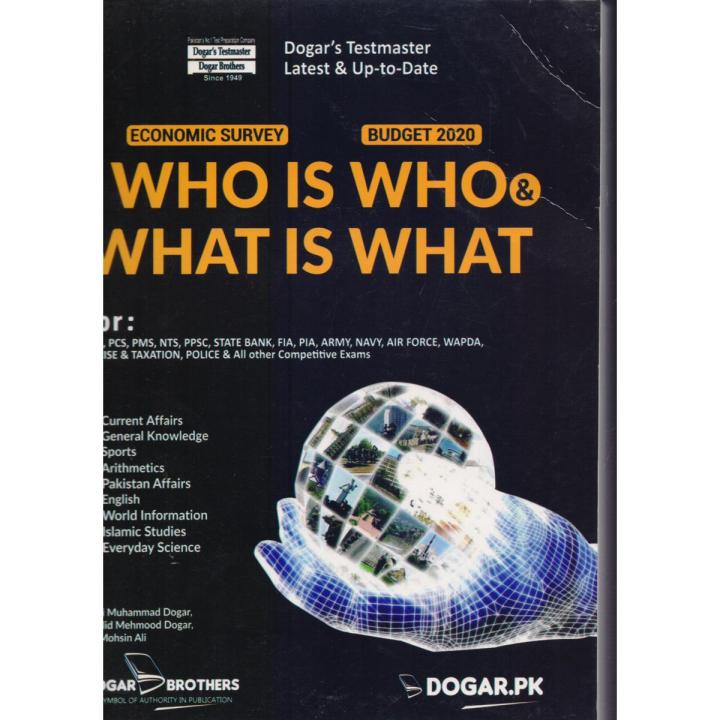 Who is Who & What is What