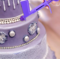 Cake Applicator for Cake Decorating Tool with 10g pearl balls for Cake Decoration. 