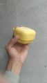 Soft Silicone Bath Scrubber with Soap Dispenser Compartment - Yellow Manual Body Massage Brush & Loofah Shower Brush for Deep Cleansing & Skin Exfoliation. 