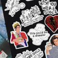 25pcs pack Conan Gray sticker pack including superache sunset season kid Krow pop music artist aesthetic ideal for journals. 